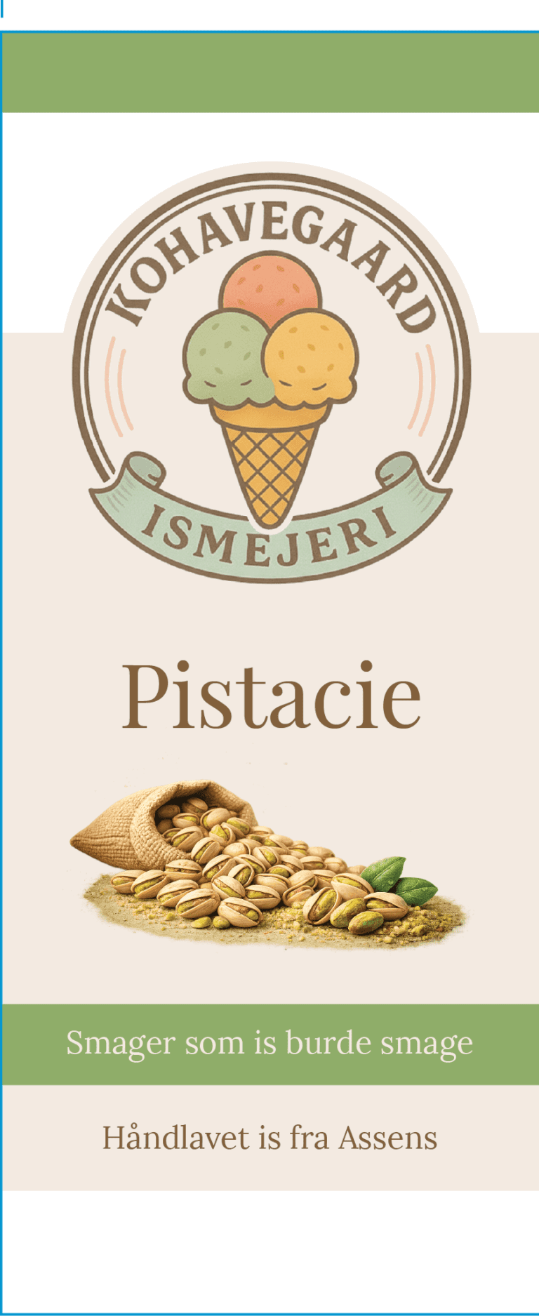 Pistacie · etiketmotiv