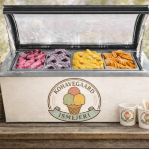 ISBAR MED VORES HJEMMELAVET IS