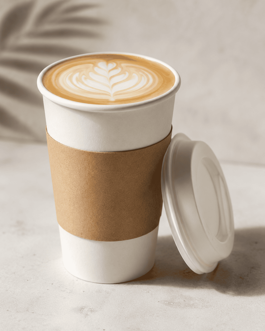 Kaffe fra is-caféen